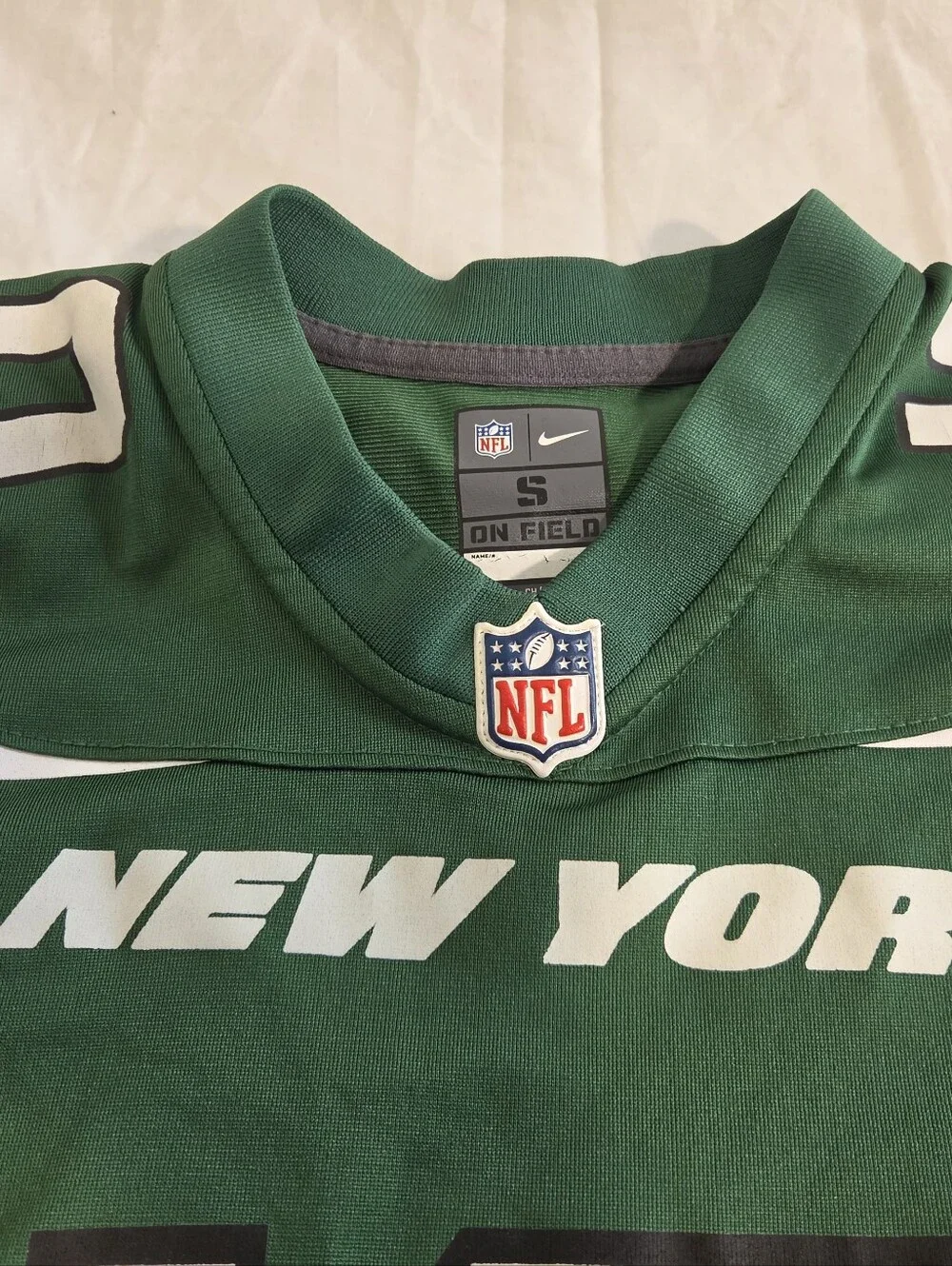 Nike New York Jets Jersey Green #10 Braxton Berrios NFL Football